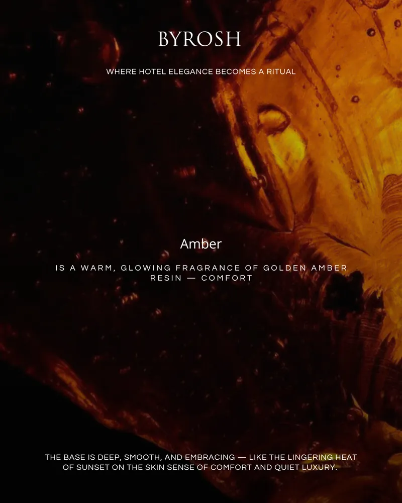 BYROSH Amber fragrance