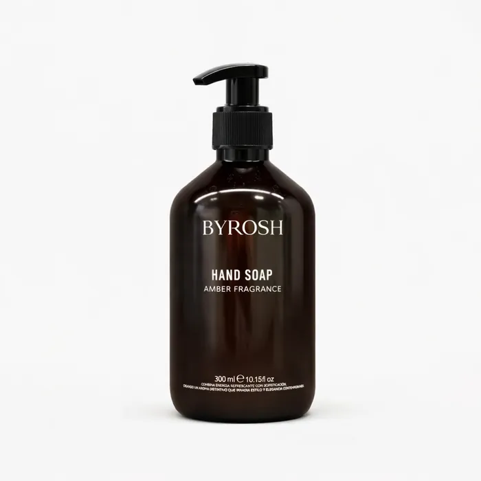 BYROSH hand soap 300 ml, Amber fragrance