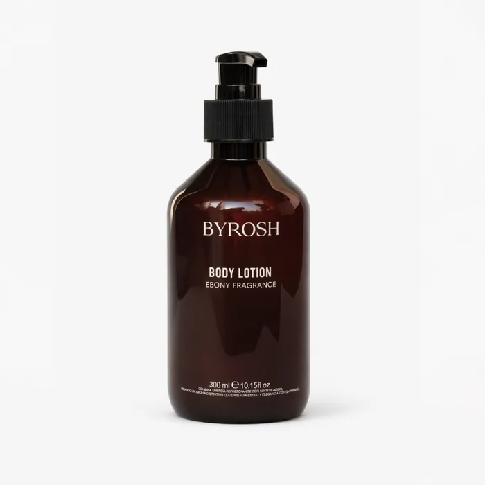 BYROSH body lotion 300 ml, Ebony fragrance